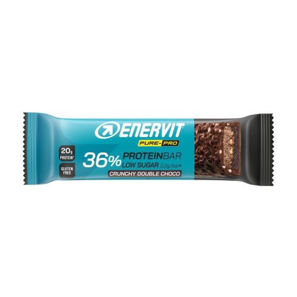 Produktbild ENERVIT PURE-PRO 36 % Protein Bar Crunchy Double Choco, 55 g